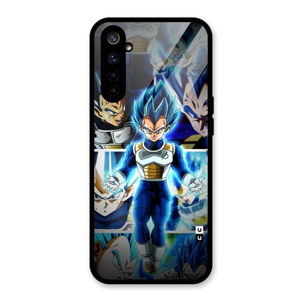 Prince Vegeta Glass Back Case for Realme 6