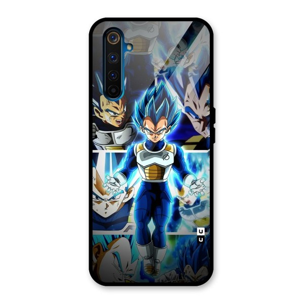 Prince Vegeta Glass Back Case for Realme 6 Pro