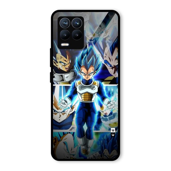 Prince Vegeta Glass Back Case for Realme 8 Pro