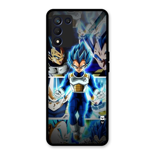 Prince Vegeta Glass Back Case for Realme 9 5G Speed