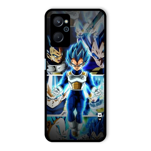 Prince Vegeta Glass Back Case for Realme 9i