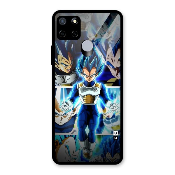 Prince Vegeta Glass Back Case for Realme C12