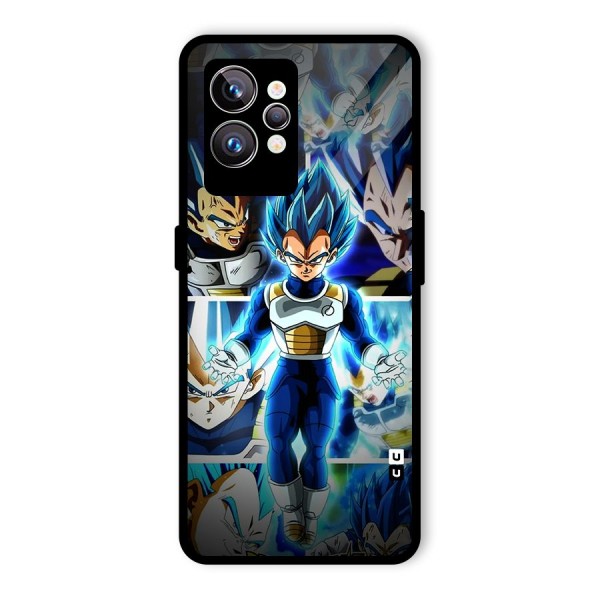 Prince Vegeta Glass Back Case for Realme GT2 Pro