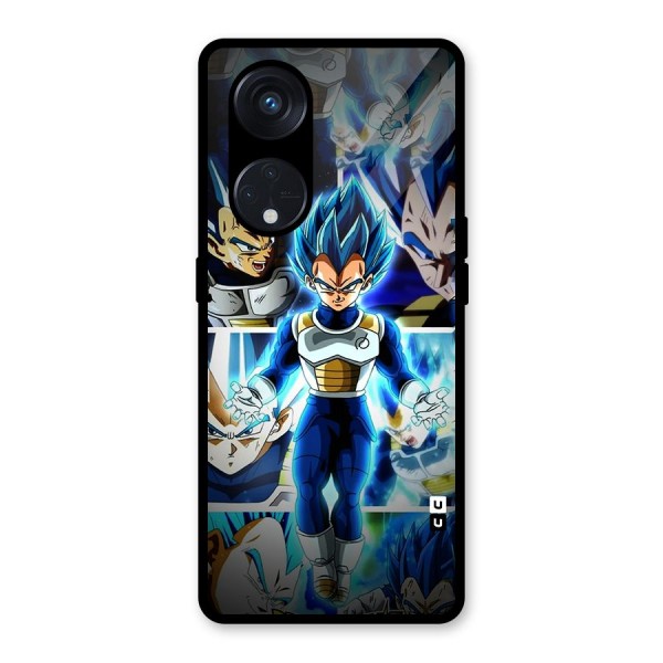 Prince Vegeta Glass Back Case for Reno8 T 5G