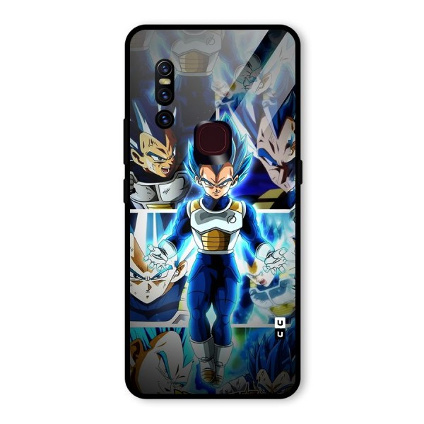 Prince Vegeta Glass Back Case for Vivo V15