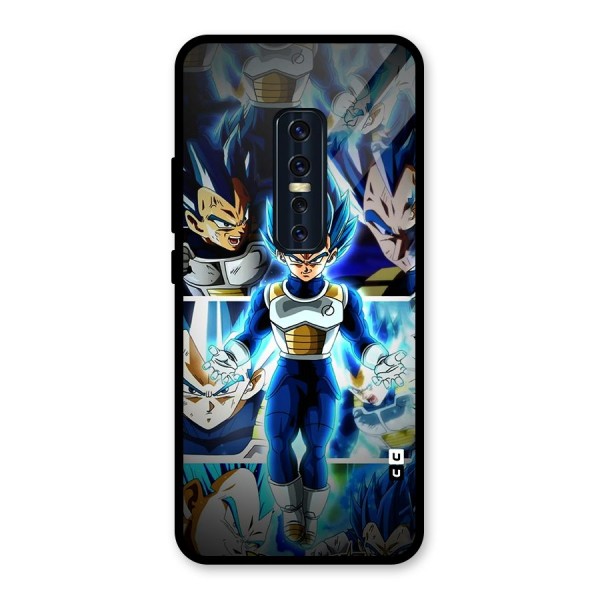 Prince Vegeta Glass Back Case for Vivo V17 Pro