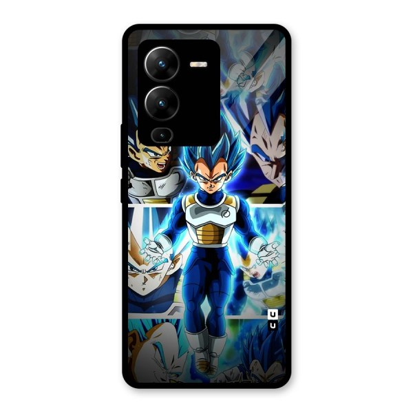 Prince Vegeta Glass Back Case for Vivo V25 Pro