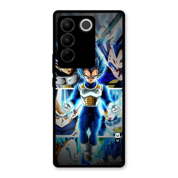 Prince Vegeta Glass Back Case for Vivo V27