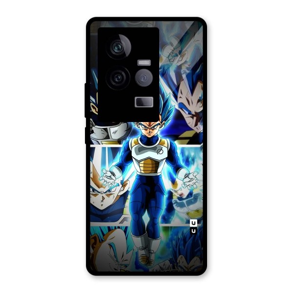 Prince Vegeta Glass Back Case for Vivo iQOO 11 5G