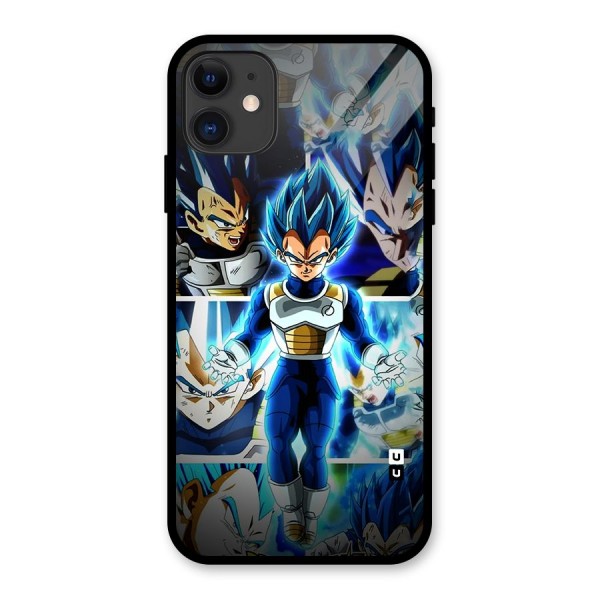 Prince Vegeta Glass Back Case for iPhone 11