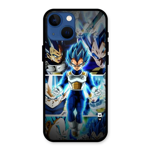 Prince Vegeta Glass Back Case for iPhone 13 Mini