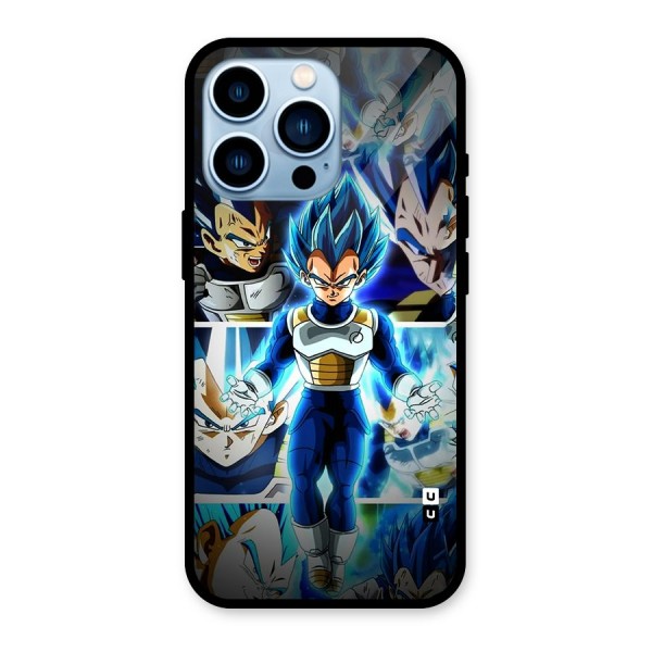 Prince Vegeta Glass Back Case for iPhone 13 Pro