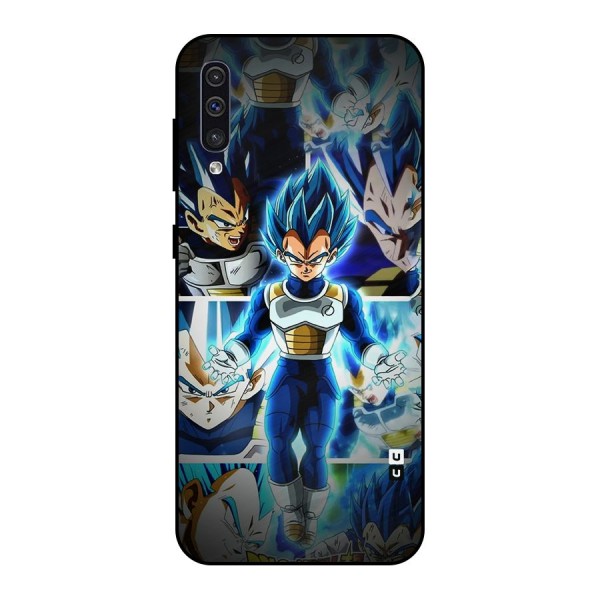 Prince Vegeta Metal Back Case for Galaxy A50s