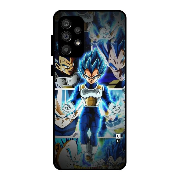 Prince Vegeta Metal Back Case for Galaxy A73 5G