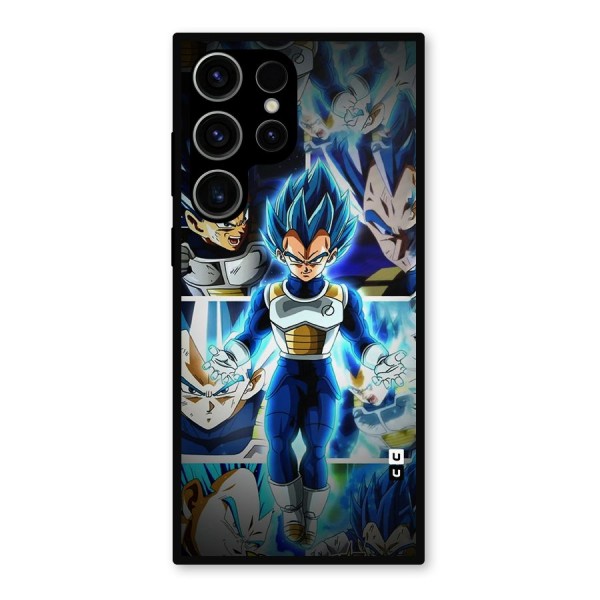 Prince Vegeta Metal Back Case for Galaxy S23 Ultra