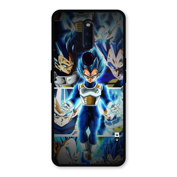 Prince Vegeta Metal Back Case for Oppo F11 Pro