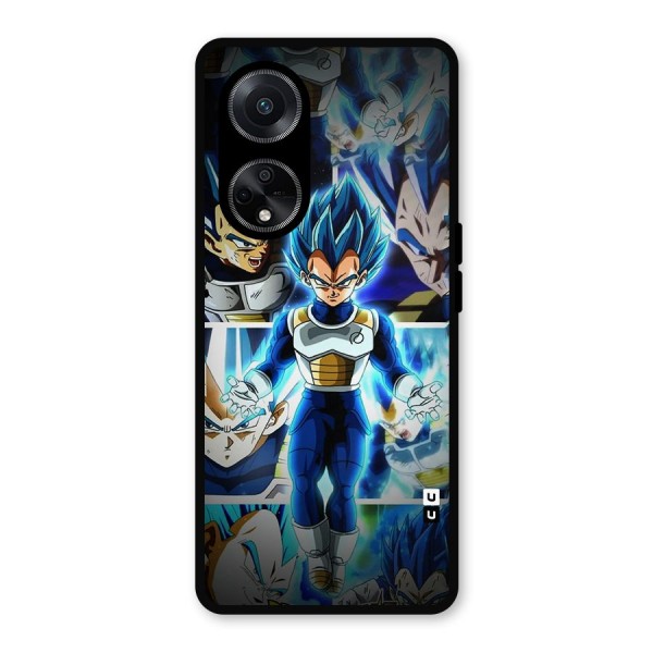 Prince Vegeta Metal Back Case for Oppo F23