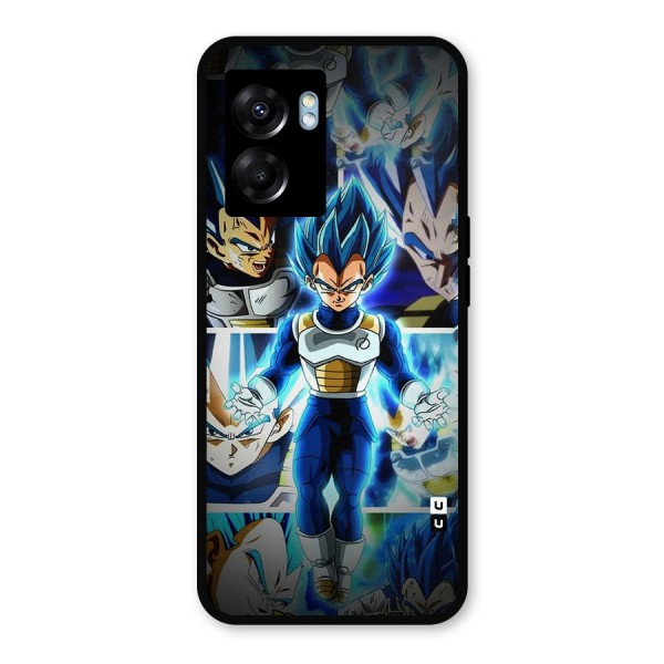 Prince Vegeta Metal Back Case for Oppo K10 (5G)