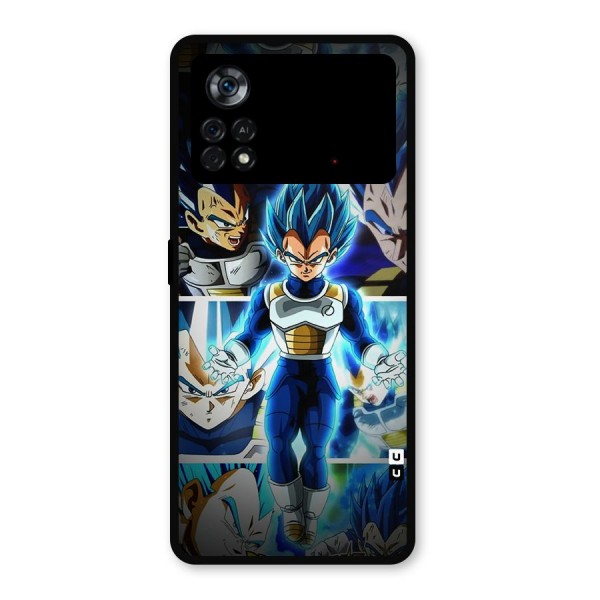 Prince Vegeta Metal Back Case for Poco X4 Pro 5G