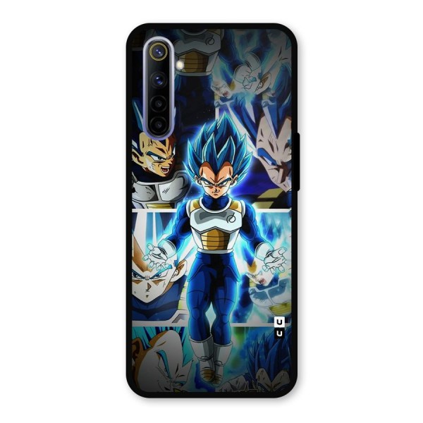 Prince Vegeta Metal Back Case for Realme 6