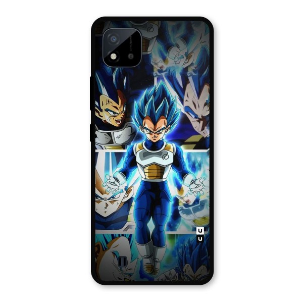 Prince Vegeta Metal Back Case for Realme C11 2021