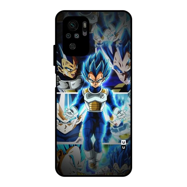 Prince Vegeta Metal Back Case for Redmi Note 10