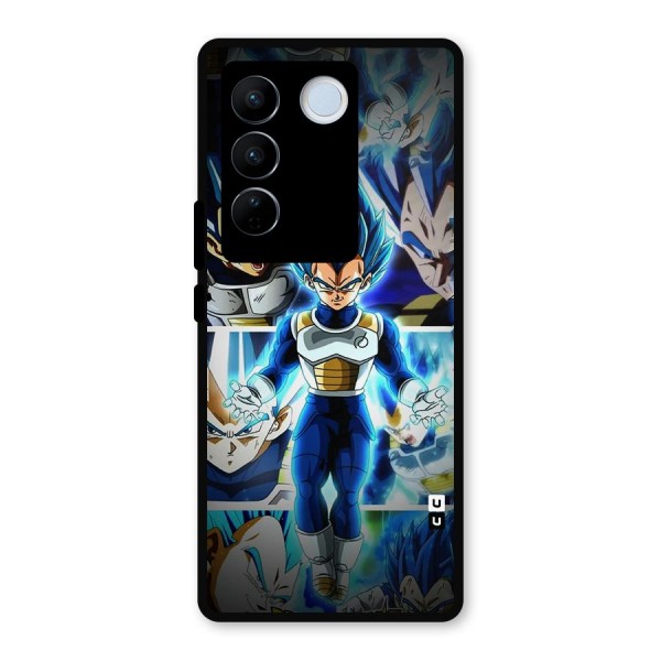 Prince Vegeta Metal Back Case for Vivo V27