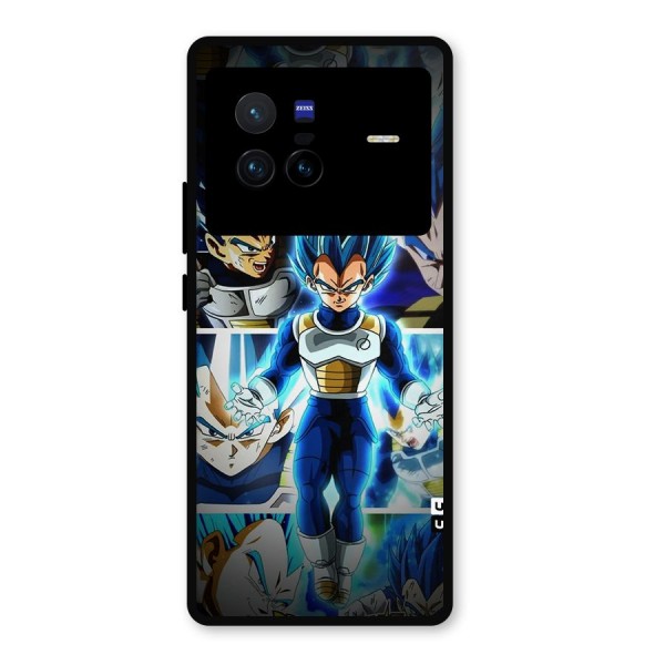 Prince Vegeta Metal Back Case for Vivo X80