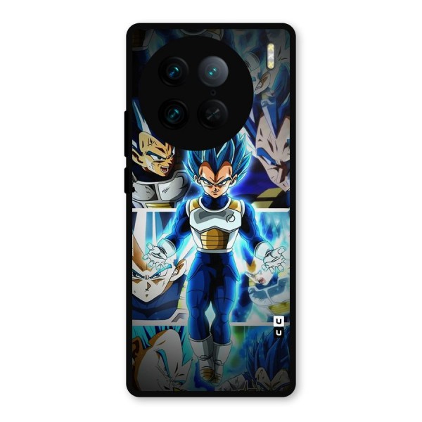 Prince Vegeta Metal Back Case for Vivo X90 Pro