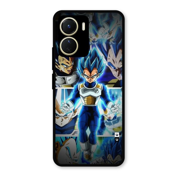 Prince Vegeta Metal Back Case for Vivo Y16