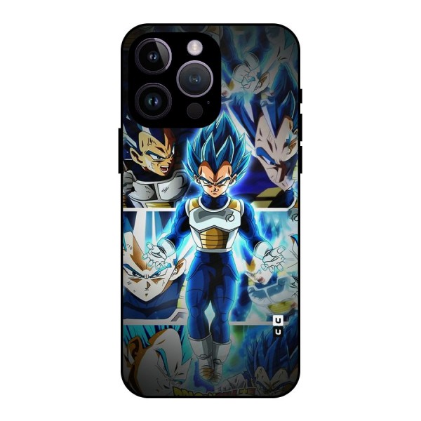 Prince Vegeta Metal Back Case for iPhone 14 Pro Max