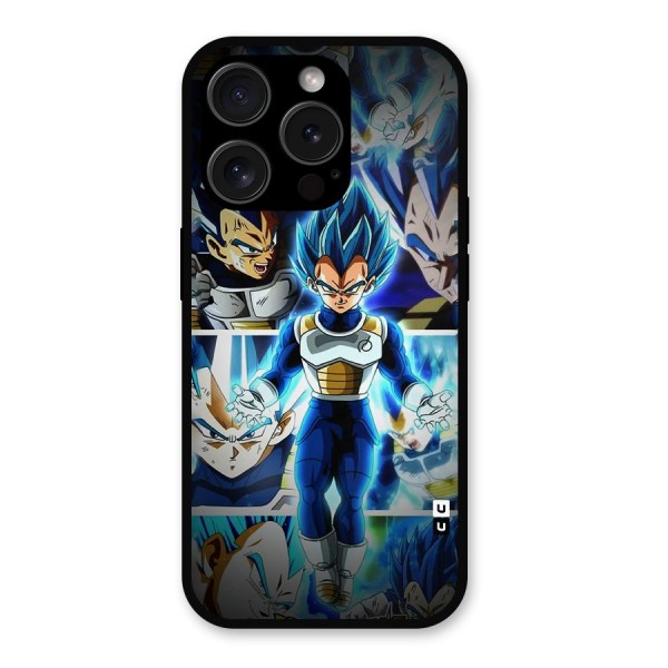 Prince Vegeta Metal Back Case for iPhone 15 Pro