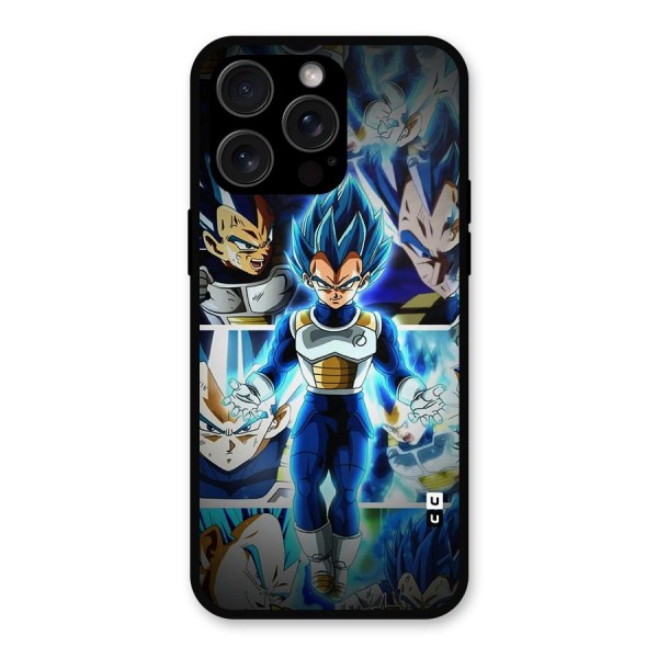 Prince Vegeta Metal Back Case for iPhone 15 Pro Max
