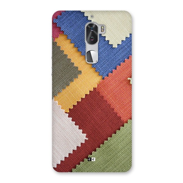 Printed Fabric Back Case for Coolpad Cool 1