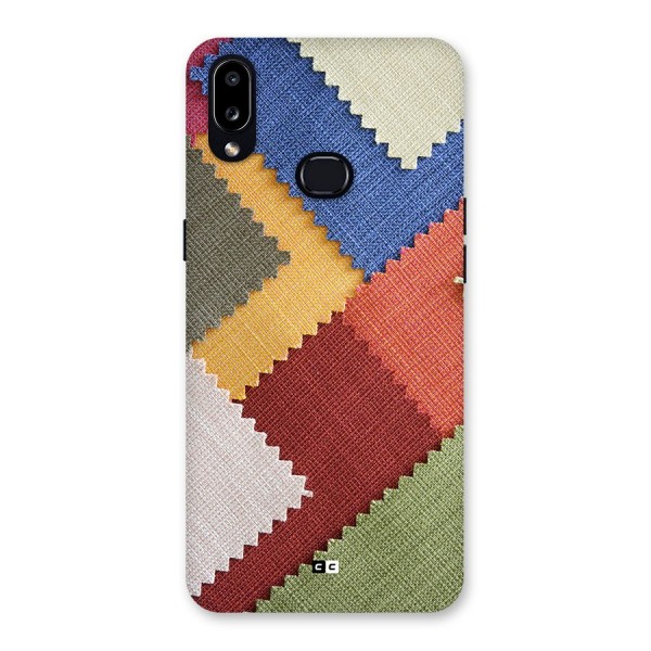 Printed Fabric Back Case for Galaxy A10s