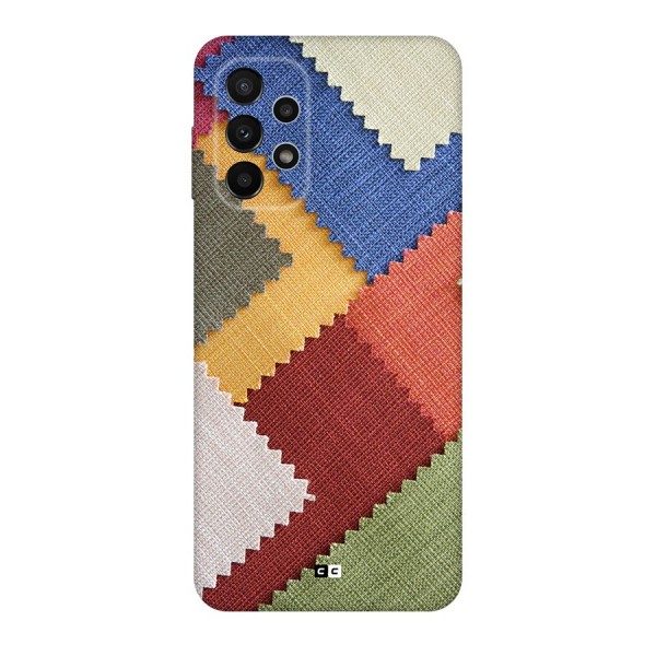 Printed Fabric Back Case for Galaxy A23