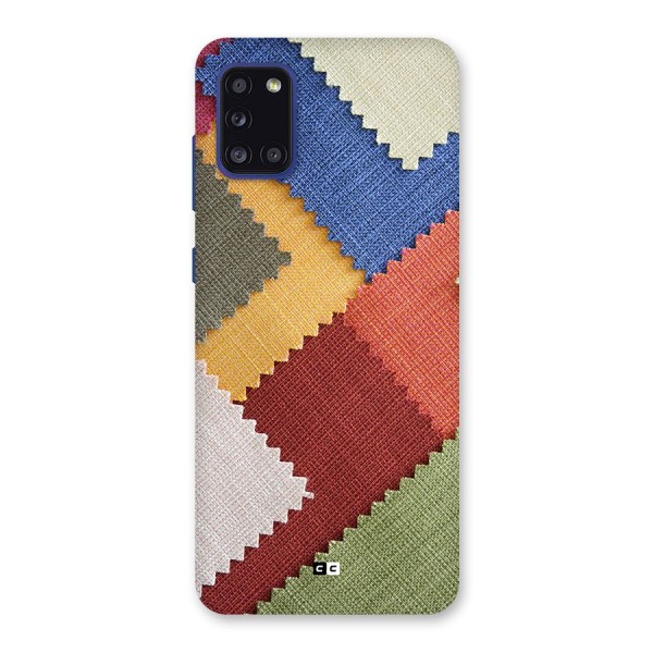 Printed Fabric Back Case for Galaxy A31