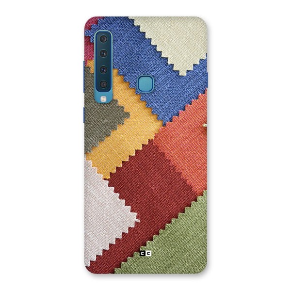 Printed Fabric Back Case for Galaxy A9 (2018)