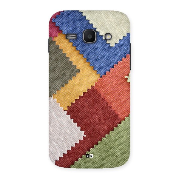 Printed Fabric Back Case for Galaxy Ace3