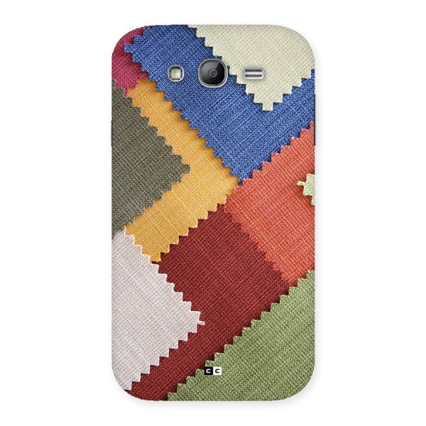 Printed Fabric Back Case for Galaxy Grand Neo