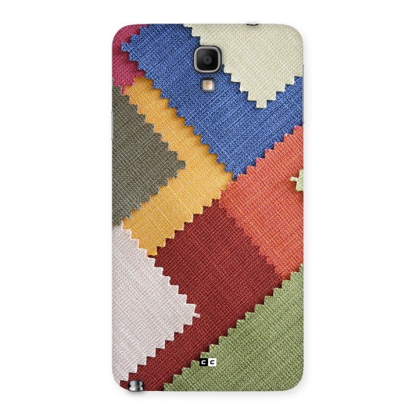 Printed Fabric Back Case for Galaxy Note 3 Neo