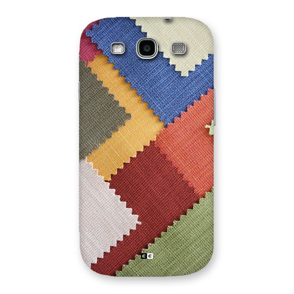 Printed Fabric Back Case for Galaxy S3