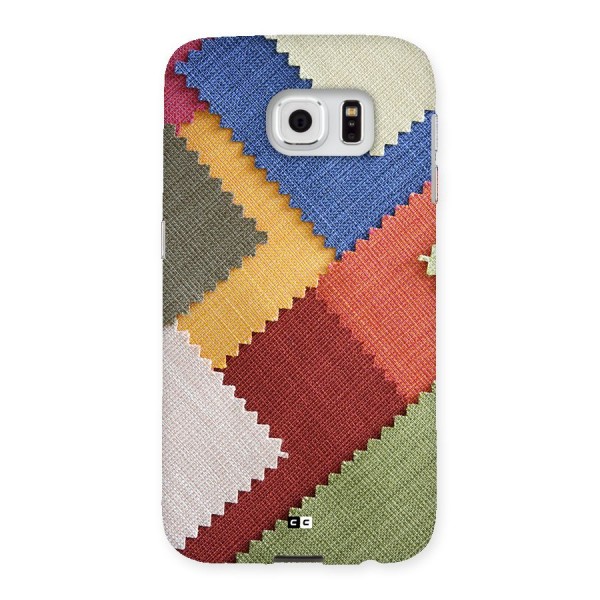 Printed Fabric Back Case for Galaxy S6