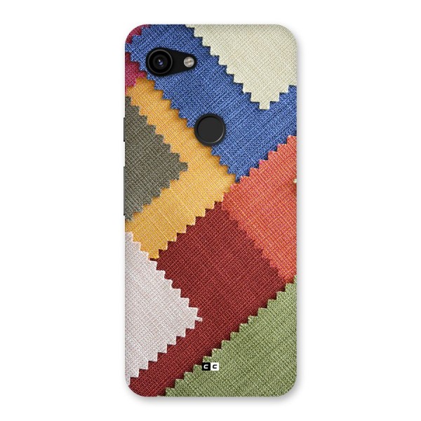 Printed Fabric Back Case for Google Pixel 3a