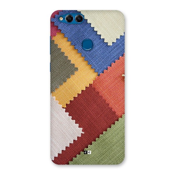 Printed Fabric Back Case for Honor 7X