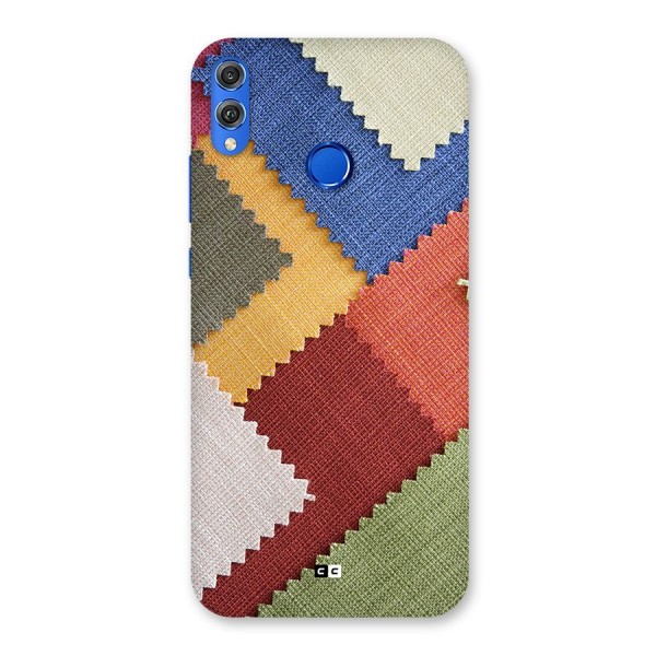 Printed Fabric Back Case for Honor 8X