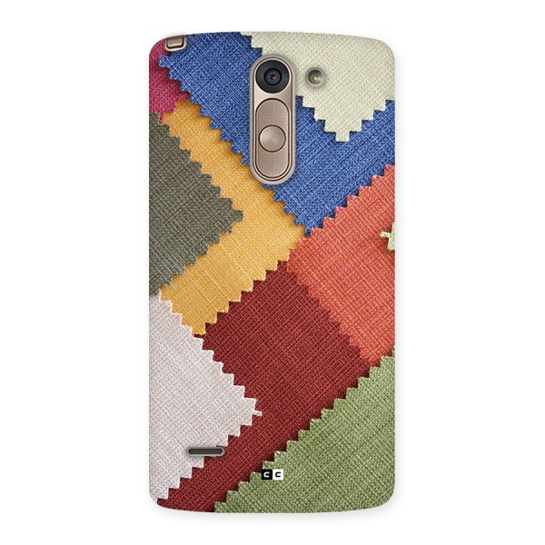 Printed Fabric Back Case for LG G3 Stylus