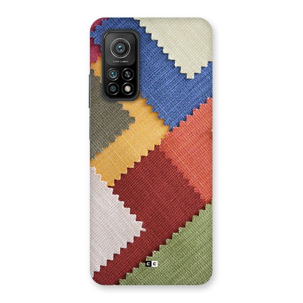 Printed Fabric Back Case for Mi 10T 5G