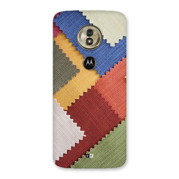 Printed Fabric Back Case for Moto G6 Play