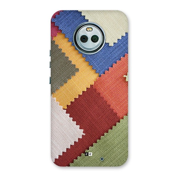 Printed Fabric Back Case for Moto X4